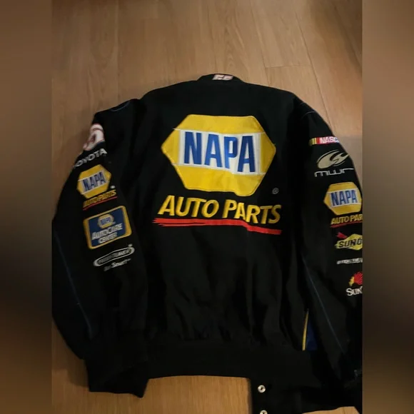 Mens Napa racing coat - Picture 2 of 2